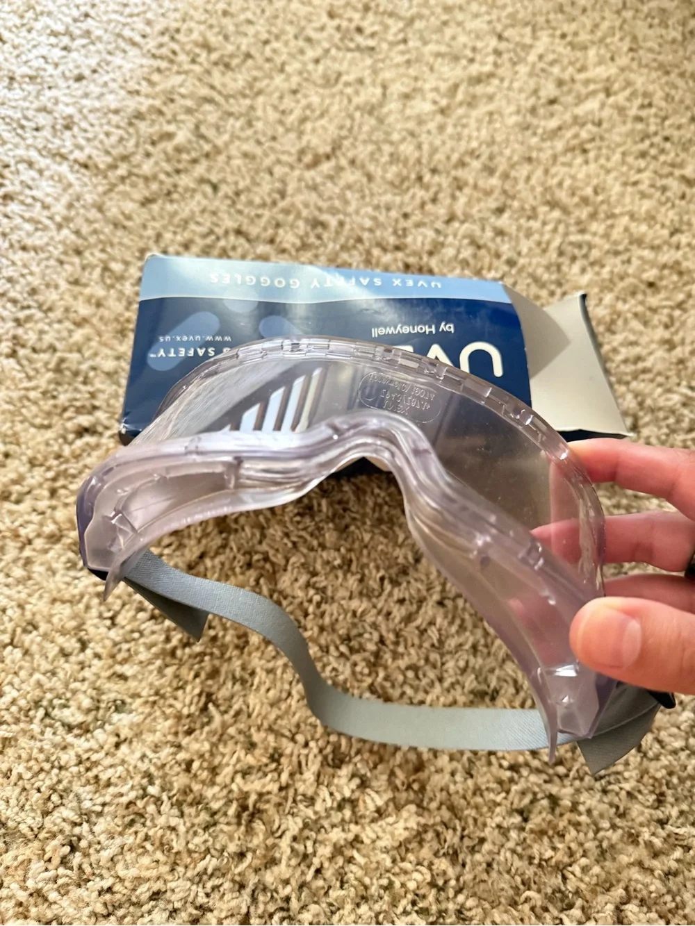 Clear Safety Goggles - Transparent